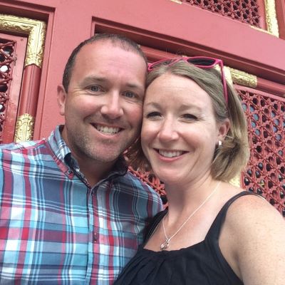My hubby and I on an adult's only trip that was filled with delicious dining and relaxing pool days.